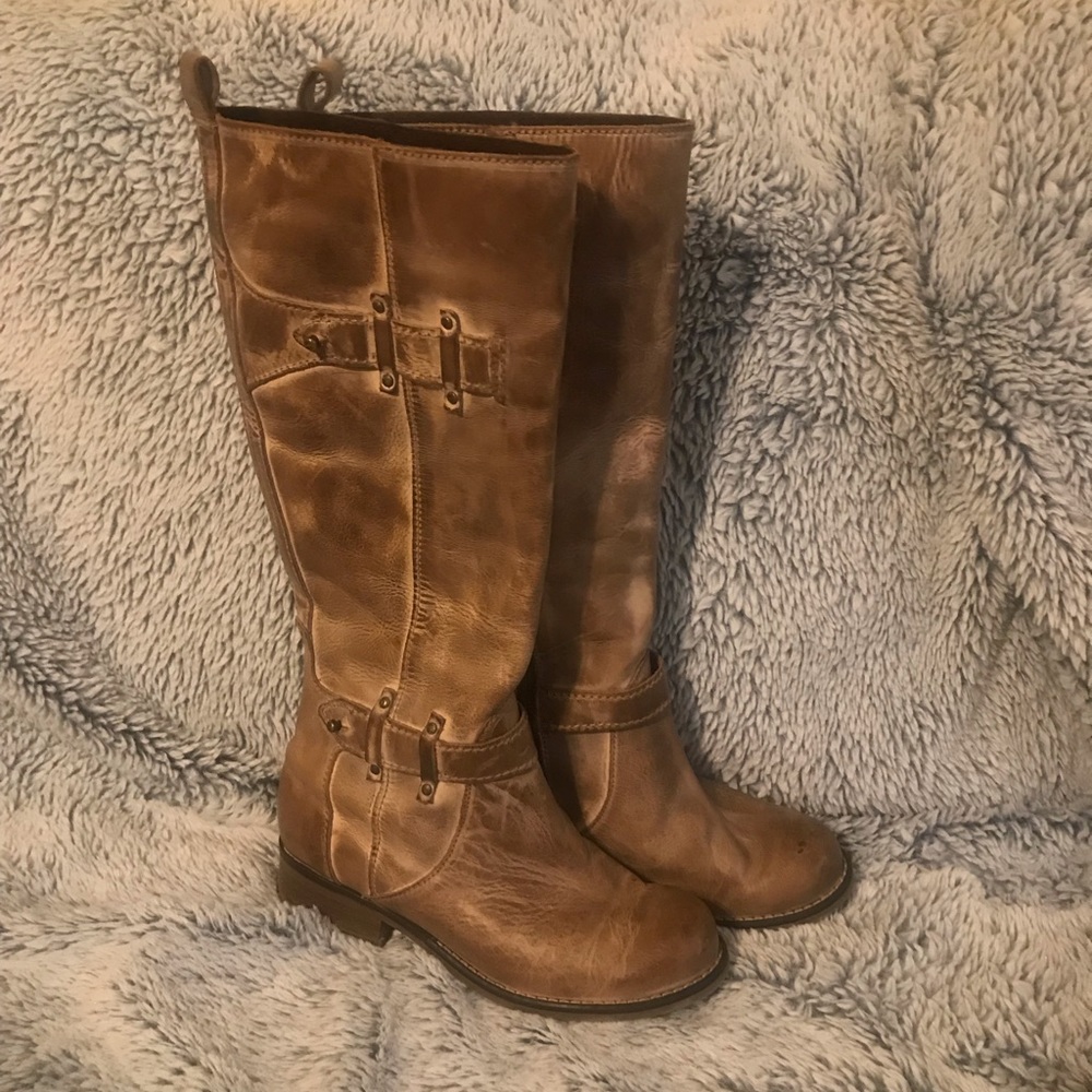 Corral riding boots